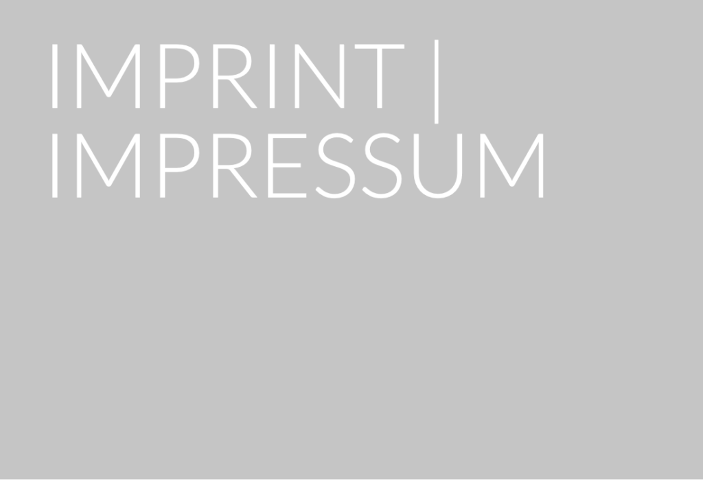 Imprint | Impressum